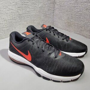 NIKE Full Ride TR Air Max Total Crimson Men's US Size 13 Black Training Shoes